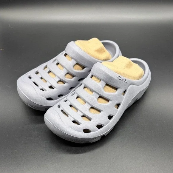 Oboz Whakata Coast Clog Sandals Mineral Grey Water Shoes Slip On Womens Size 5 - Picture 1 of 8